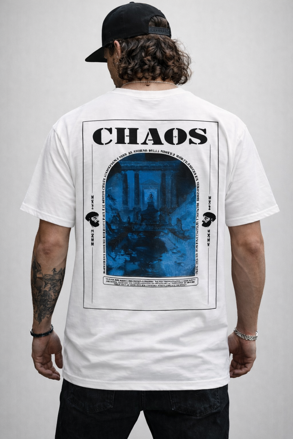 Camiseta Oversized urbn66- CHAOS