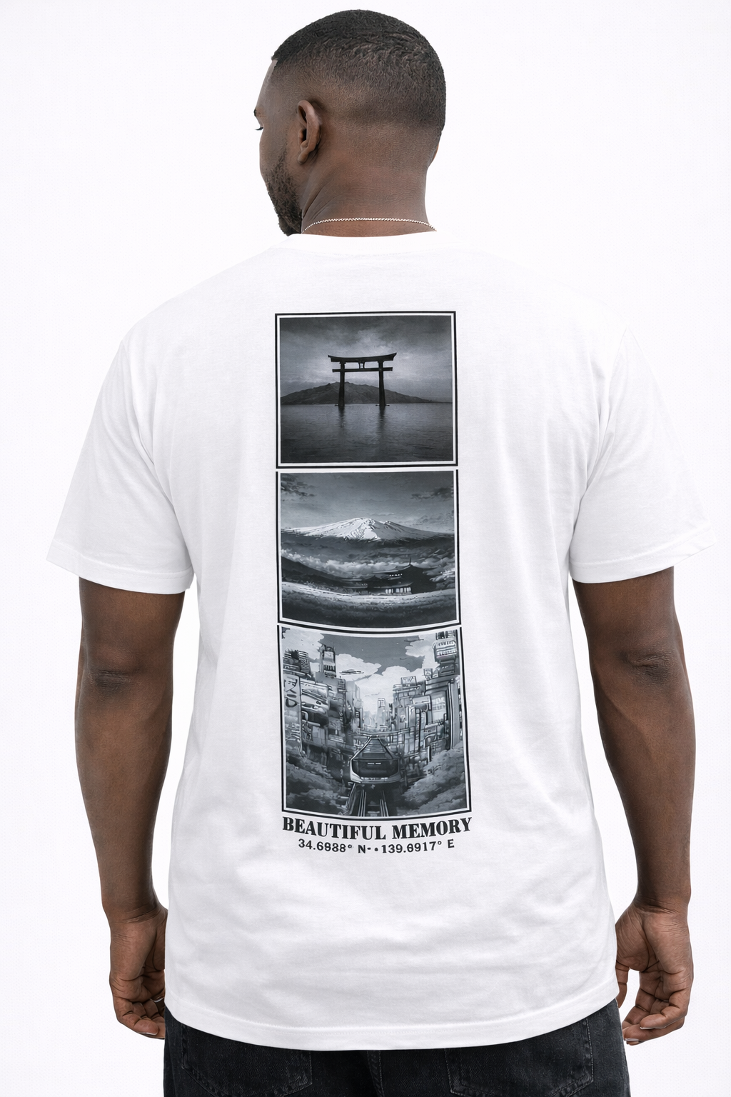 Camiseta regular URBN66 memory