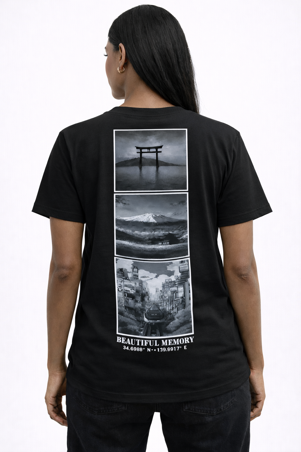 Camiseta regular URBN66 memory