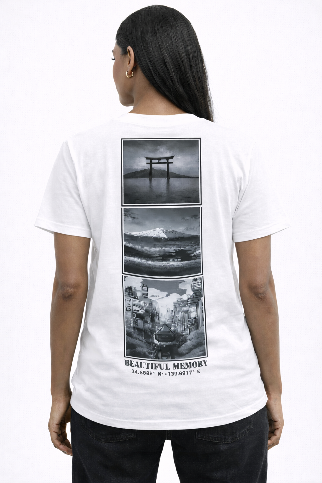 Camiseta regular URBN66 memory